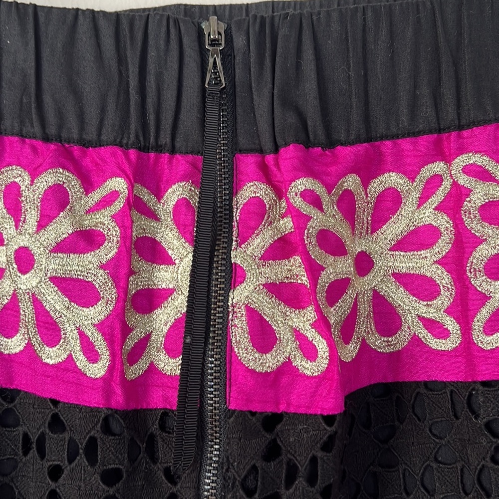 Anthro Leifsdottir Embroidered Skirt - Picture 5 of 6